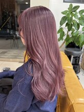 アフェクションカナヤマ(AffECTION kanayama) 韓国　レイヤーカット　ブリーチ　ダブルカラー　髪質改善
