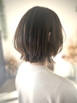 ルヴェール 北方店(LeVert)&nbsp;髪質改善/透明感グレーシュ/外はねボブレイヤー