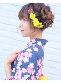 花火大会！横浜浴衣ヘアアレンジ