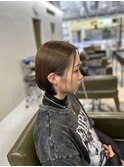 耳かけショートボブ