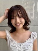 柔らかミディ×くびれレイヤー