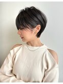 30代40代50代絶壁解消前髪あり小顔前下がり大人ショートボブNAYU