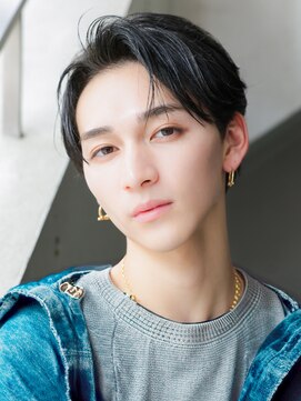 カライング(ing) モテる黒髪ネープレスショート束感モテ髪ワックスなしマッシュ