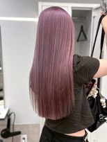 ロイオブジゼル(roi of GiseL)&nbsp;ブリーチ ハイトーン ダブルカラー ピンク バイオレット 10代