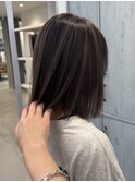 ハイライト/ハッシュカット/クラゲヘアー/黒髪カタログ/一宮