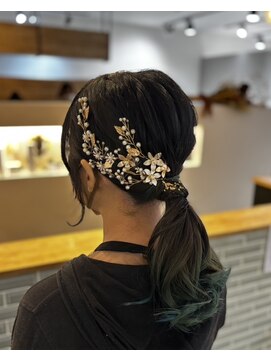 【ヘアセット】ハレの日スタイル