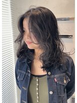 シアン 大須店(CYAN.)&nbsp;ふんわり前髪×大きめパーマ