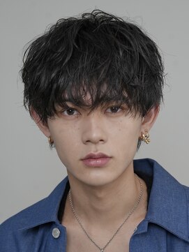 フィフス 渋谷(fifth) 渋谷ツイスパシャドウパーマメンズマッシュルーズパーマ