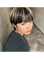 ピープル コモンズ(people commons) マッシュショート アンブレラカラー