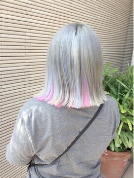 チトセ美容室(chitose) ２色のインナーカラー
