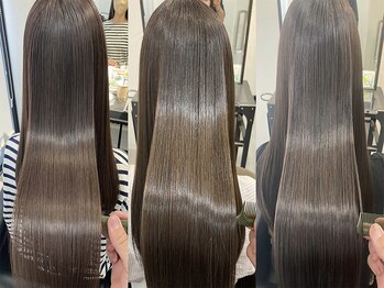 hal 泉中央駅前店【個室サロン】【ハル】【3/25 NEW OPEN（予定）】の写真/【泉中央駅5分】極上の髪質改善コースで乾燥パサつき,ダメージ,髪悩みを解決し素髪からキレイな艶髪を実現!