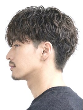 メンズフィール 心斎橋(MEN'S FEEL) MEN’S HAIR/サーフカール/刈り上げセンターパート/心斎橋