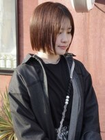 チャプター 問屋町(chapter)&nbsp;パツっと切りっぱなしボブ似合わせカット