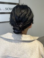 ディティカ サウ(Dityca sow) ナチュラルシニヨン