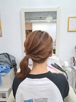 グロス 心斎橋(GLOSS)&nbsp;【ヘアセット】サイドポニー