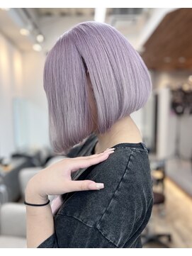 Giselle 栄/矢場町 【ジゼル】【８月上旬NEW OPEN（予定）】 ☆玉腰☆ラベンダーカラー【名古屋/栄/ブリーチ/ハイトーン】