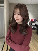 エトワ 中央店(etoi)&nbsp;大分韓国かき上げレイヤーカット大人レイヤー顔まわりレイヤー