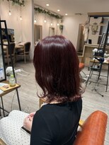 ムクヘア 御幸店(MUKU hair)&nbsp;暖色レッド！