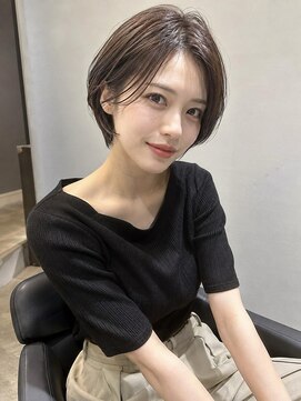 テーラヘアー 我孫子店(TELA HAIR) 《透け感バング》艶ショートボブ