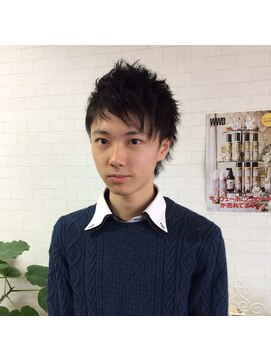 ヘアデザインアンドクリエーション リヴィエ(HAIR Design&Creation REVIE) REVIE×メンズアシンメトリー。
