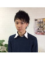 ヘアデザインアンドクリエーション リヴィエ(HAIR Design&Creation REVIE) REVIE×メンズアシンメトリー。