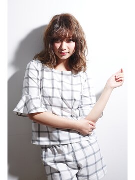 ヘアサロン ドットプラス 町田店(dot. plus) セミロング×J.