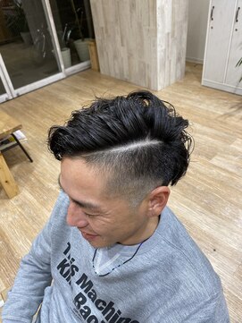 ハコブネ(Hacobune) メンズカット＋パーマ