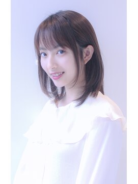 カノア(CANNOA.) 【CANNOA.】さらさらストレートナチュラルセミディ