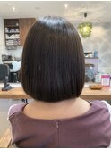 艶々ショートボブ