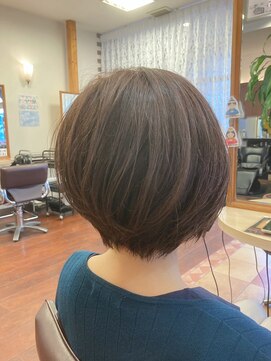 浪漫館 サンク(CINQ) ショートボブ　ハンサム　＠岩下裕紀