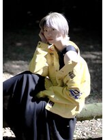 ヘアメイク エイト キリシマ(hair make No.8 kirishima)&nbsp;グレージュー×マッシュウルフ・instagram @no8_doc_shinichi