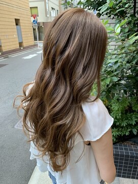 エイト 上野店(EIGHT ueno) 明るめ艶ベージュ