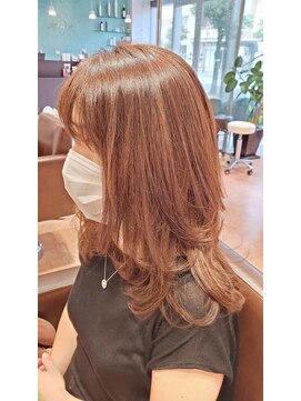 ヘアーアンドメイク ペリドット(hair&make Peridot) ロングレイヤー
