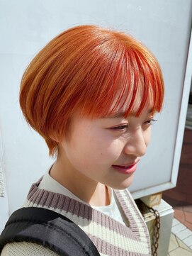 ココンプリュス アンド モナ(COCON+&MONA+) オレンジハイトーンショート