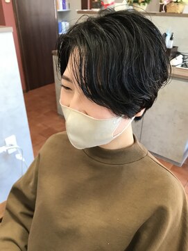 アトリエ カラン(Atelier Calin) ハンサムショートパーマ