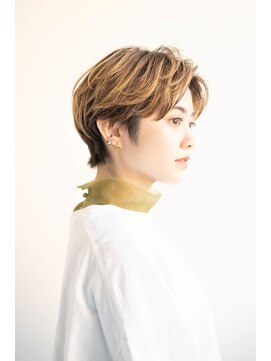 ジュール 新宿(Joule) ボブスタイル特集/カーキグレージュ/マッシュショート/新宿わ