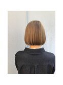 ベージュボブ