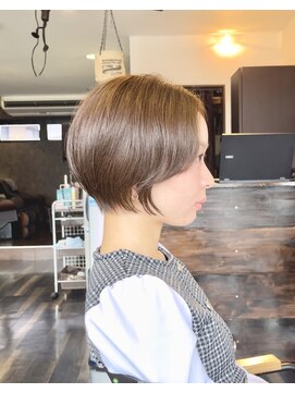 ヘアスペース クレール(hair space clair) 【clair 清水恭平】20代30代40代　大人ナチュラル　横顔美人