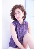 [shiomi H]　大人可愛いナチュラルフェミニンボブ