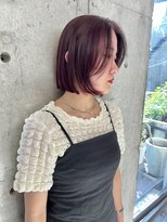 ネアー 新潟(NEER)&nbsp;ラベンダーピンクカラー◯ミニボブ◯韓国ヘア