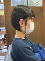 トト 船橋店(toto.)&nbsp;黒髪/グレーベージュ/レイヤーロング/前髪パーマ[西船橋/津田沼]