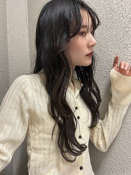ラヴェストバイフレイスウェル(LOVEST by frace well) シースルーすぎない前髪&くすみカラー