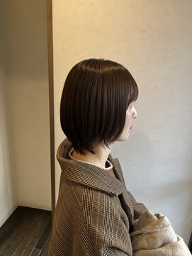 ヘアスペースブルーム エボリューション 庄内店(HAIR SPACE BLOOM evolution) 【庄内/ショート】ショートヘア・ウルフ・ツヤカラー
