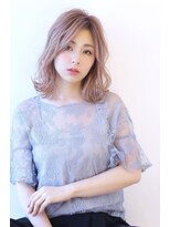 オーロ 千里山店(ORO) 20代30代40代50代ボブルフネビージュ小顔ワンレンショート
