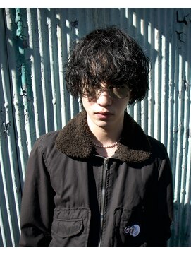 メンズサロン ゴールド 名古屋(GOALD) マッシュウルフ　ツイストスパイラル　スパイラル　メンズパーマ