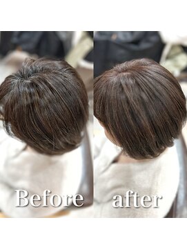 ファン 竹ノ塚店(F.U.N) 白髪キレイにマイナス10歳(ボブ)白髪ぼかし