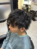 ルシードスタイルアートラッシュ(LUCIDO STYLE ARTRUSH)&nbsp;ウルフカット×ツイストスパイラル