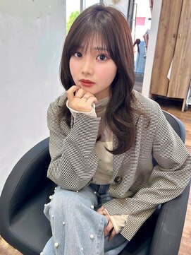 シエルバイアフロート(ciel by afloat) 〇くびれヘア 韓国ヘア 透明感カラー 顔まわりレイヤー