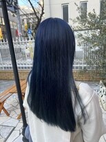 アース 高田馬場店(HAIR&MAKE EARTH)&nbsp;ネイビーカラー