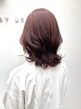 ヘッツ 仙台駅前店(HETTU) デザインカラー/レイヤーカット/ウェットヘア/オリーブ